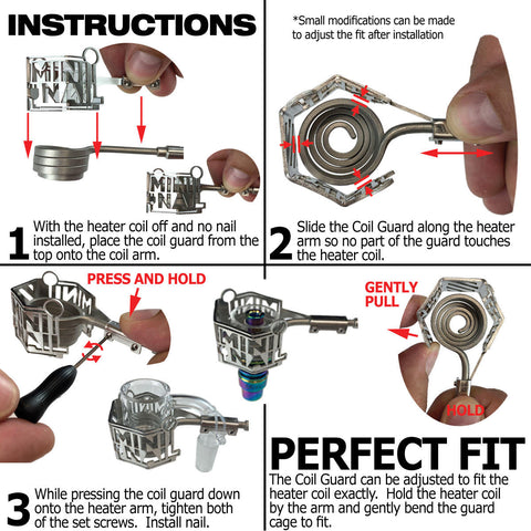 MiniNail Coil Guard Instructions