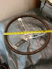 Sea Ray Marine Boat Steering Wheel 13 3/4" diameter Wood Grain oem original nice Mc