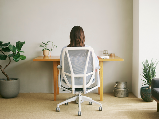 Palmwork chair in the house