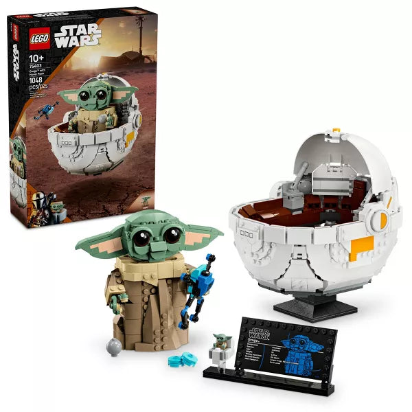 Lego Star Wars: The Mandalorian: Grogu with Hover Pram