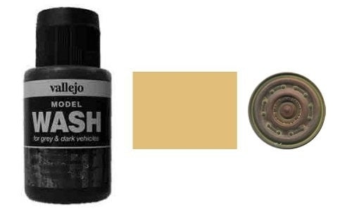 Review: Vallejo Model Wash – European dust 76.523, oiled earth