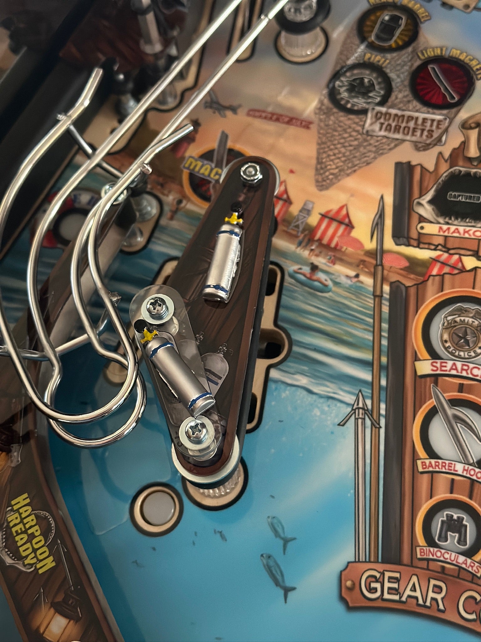 Jaws Pinball Oxygen Tanks