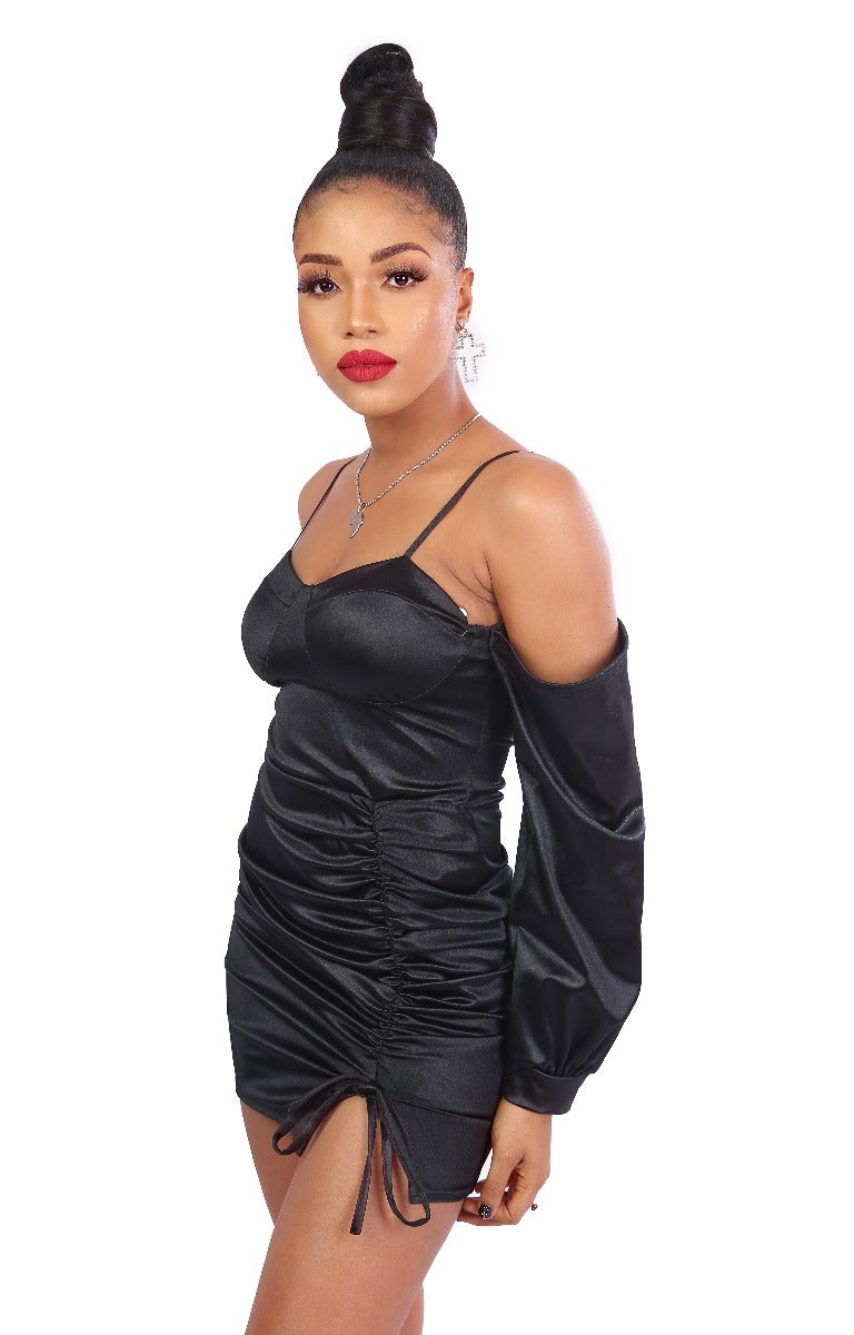 LONG SLEEVE CUP BRA DRESS – PayPorte