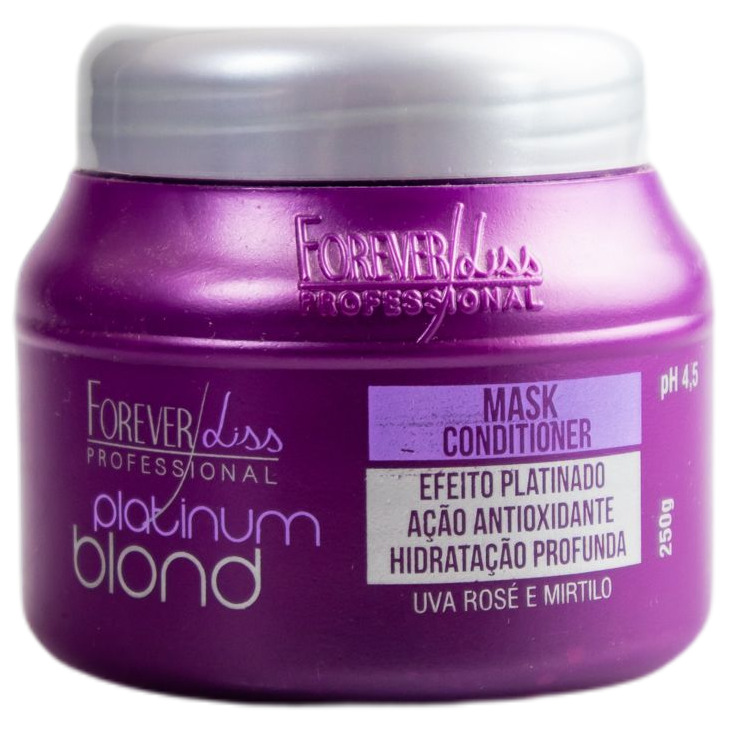 Platinum Blond Toning Hair shampoo 300ml - Forever Liss