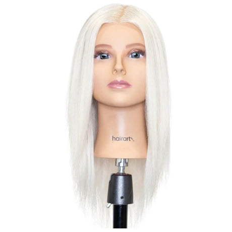 Marianna 24 Cosmetology Mannequin Head 100% Human Hair - Miss Barbara  Blonde