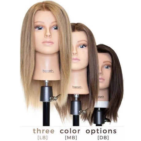 Hairart Elite Mannequin Chantal Medium Brown Hair 4355MB