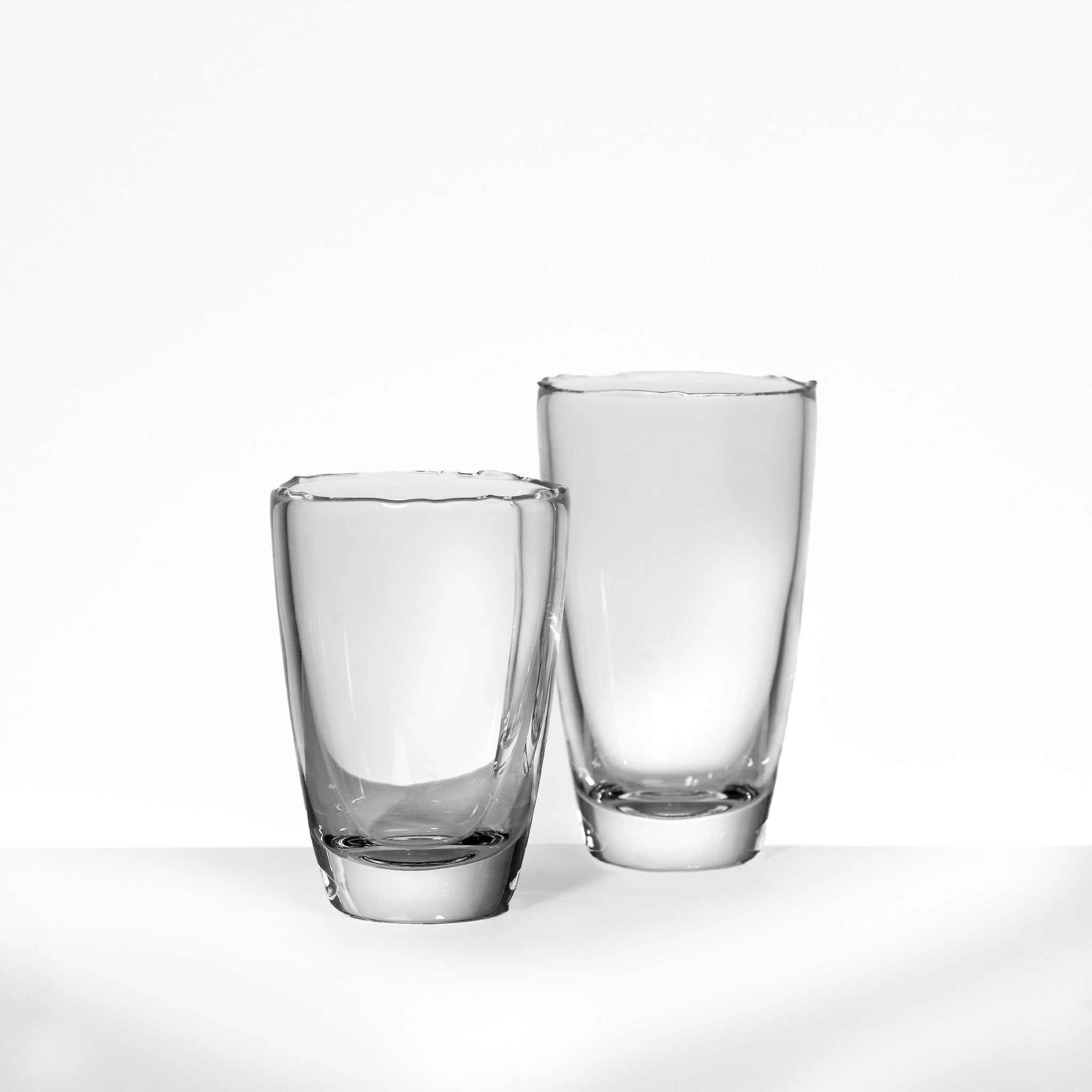 large drinking glasses