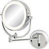 Polished Chrome - Our #1 Best-Selling mirror.Thisis larger than you''d expect, so measure before you buy.