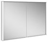 Keuco Royal Match Mirrored LED Bathroom Cabinet, Flex Storage