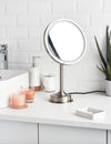 Miroir Brot Imtemporel Custom Made LED Free-Standing Make Up Mirror in 5x or 7x and 34 Finishes