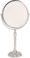 Miroir Brot Patrimoine Custom Reversible Free Standing Makeup Mirror, 3x or 5x, 34 Finishes