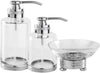 360ml, 210ml Liquid Soap Dispensers, and Round Soap Dish