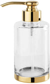 Cristal&Bronze Cristallin "lisse" Soap Dispensers and Soap Dish, each in 27 Finishes