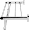 Alfi Brand 24" Heavy Chrome Plated Brass Towel Bar and Shelf