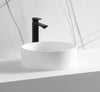 ALFI brand Above-Mount Round Resin Sink - Matte White