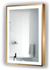 Krugg Soho Back or Gold Framed LED Bathroom Mirrors, 4 Sizes