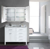 Krugg Reflections Kinetic Double Door Center-Open Medicine Cabinet