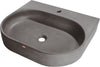 Konkretus BAHIA 02 Wall-Mount Concrete Bathroom Sink, 15 Colors