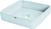 Konkretus FLADD 03 Square Concrete Above-Mount Bathroom Sink, 15 Colors