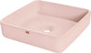 Konkretus FLADD 03 Square Concrete Above-Mount Bathroom Sink, 15 Colors