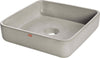 Konkretus FLADD 03 Square Concrete Above-Mount Bathroom Sink, 15 Colors