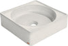 Konkretus Custom Made SELV 01 Concrete Circle-in-the-Square Bathroom Vessel Sink in 15 Colors