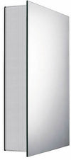 Whitehaus Medicinehaus Recessed Single-Door Mirrored Medicine Cabinet