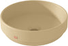 Konkretus FLADD 02 Round Concrete Drop-In Bathroom Sink, 15 Colors