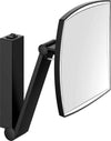 KEUCO Square 5x Hardwired 6,500k (Daylight) LED Cosmetic Mirror with Rocker Switch - 5 Finishes