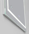 Aquadom Daytona LED Heated Bathroom Mirror - 16 Sizes to 96" Wide