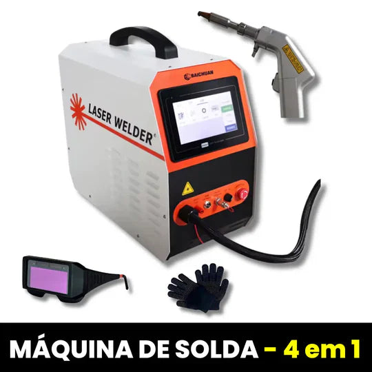 LaserForge™ 150X – Mini Máquina de Solda & Corte Portátil 4 em 1 150A Bivolt Profissional 1