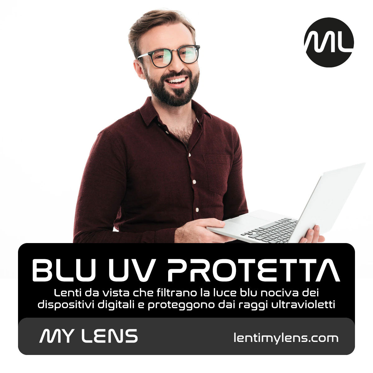 Lenti My Lens che proteggono dalla luce blu nociva