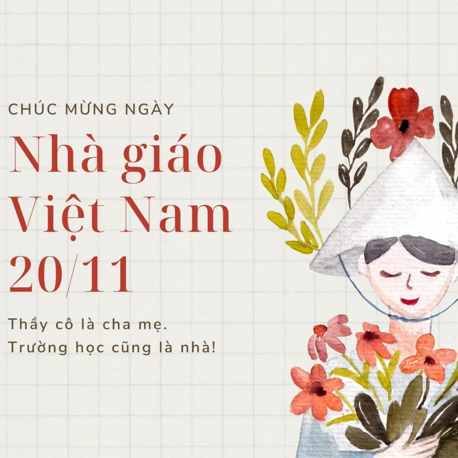 Thiệp chúc mừng 20/11 | Shopee Việt Nam