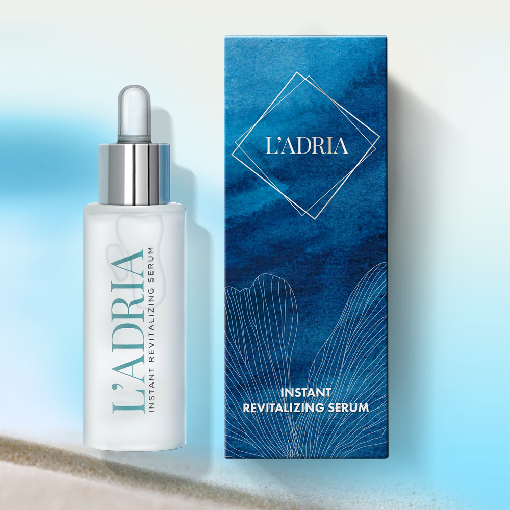 Instant revitalizing serum for intensive hydration and filling of wrinkles