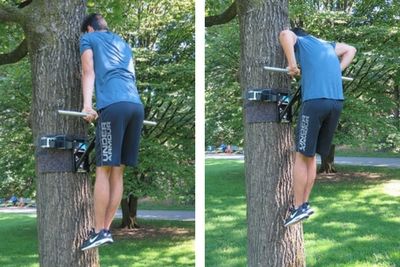 straight bar dips