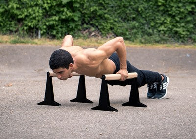 parallettes push-ups