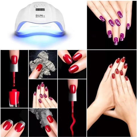 Lampara Led Uv De Uñas Gel Secado Rapido – WBX Colombia