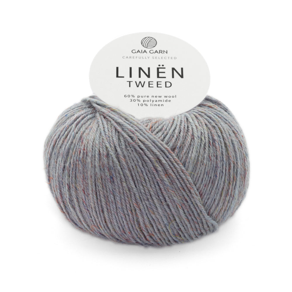 Billede af Linen tweed - Sage Grey (1125)