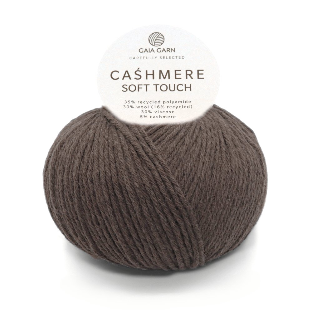 Se Cashmere Soft Touch - Licorice (5046) hos Gaia Garn ApS