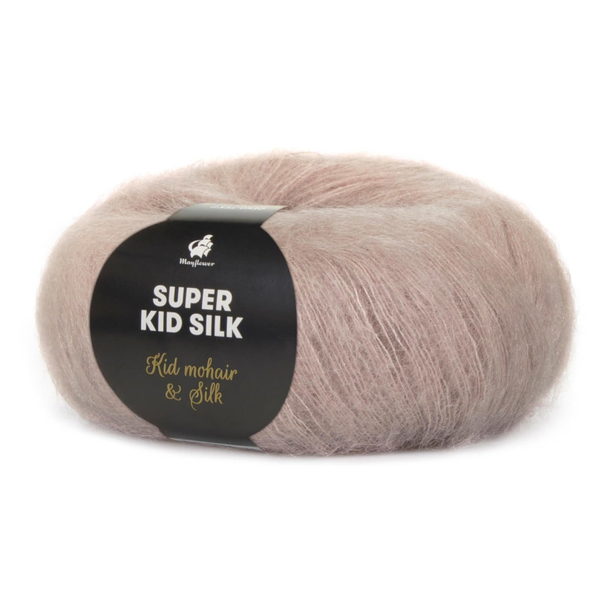 Billede af Mayflower super kid silk garn - 68 Varm Grå