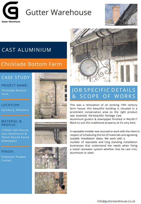 Cast aluminium Case Study