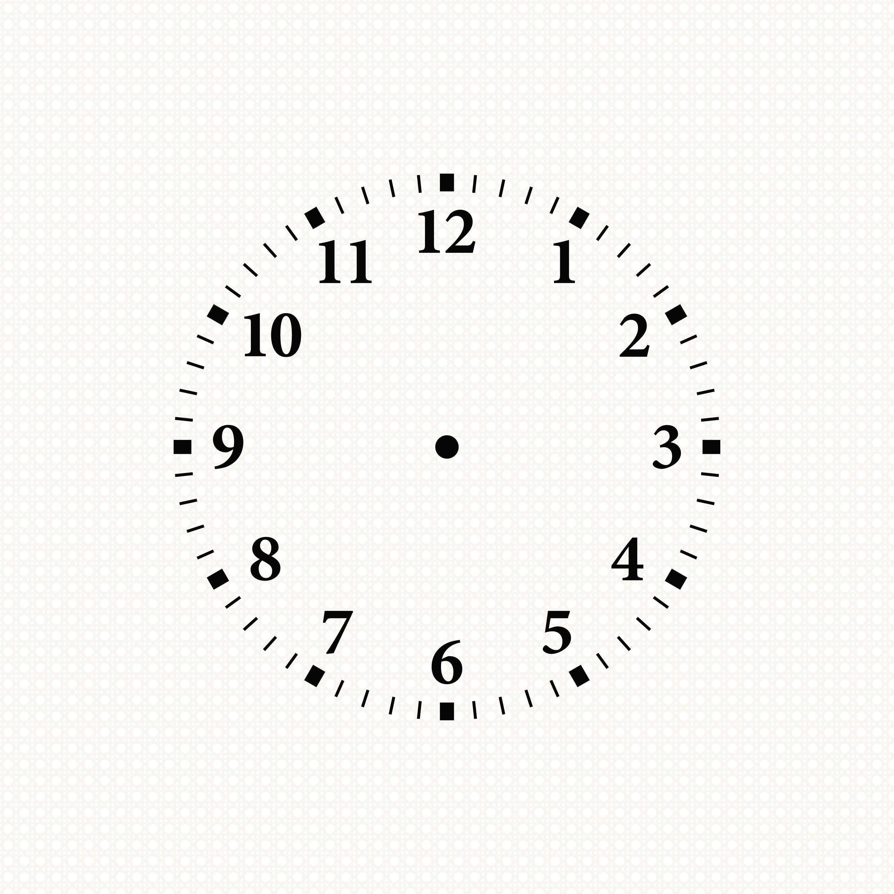 clipart clockface