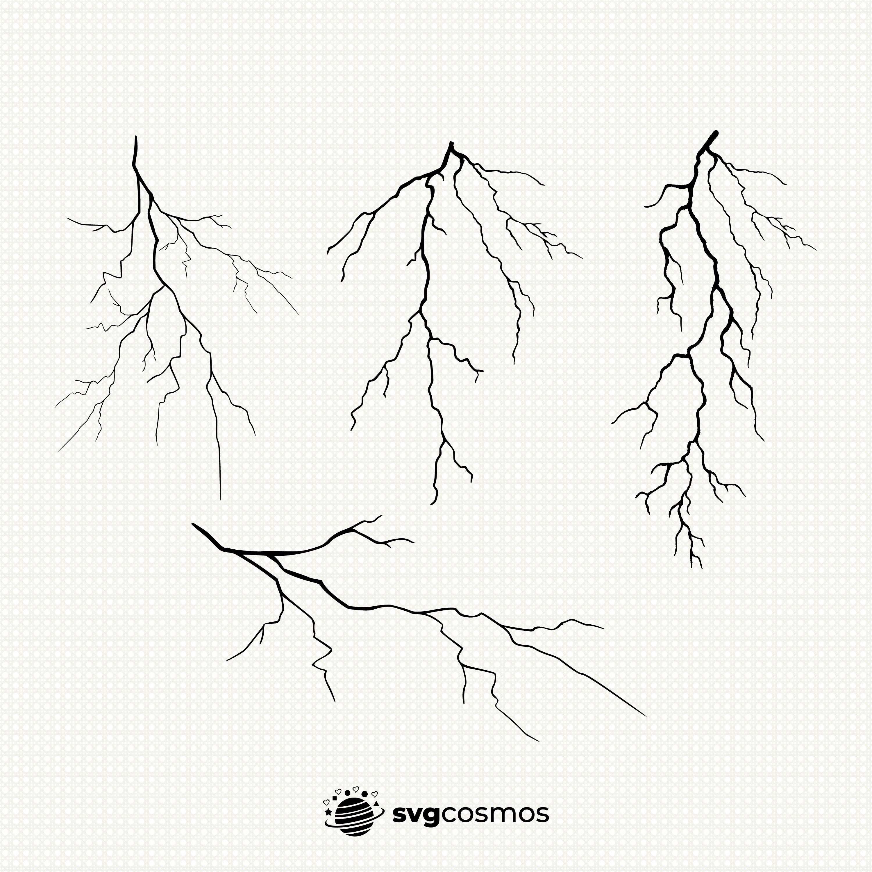 lightning bolt silhouette