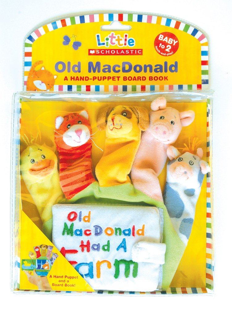 502603 LITTLE SCHOLASTIC: OLD MACDONALD: A HAND-PUPPET BOARD BOOK