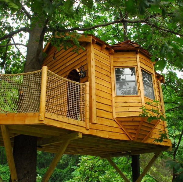 10 - Pennsylvania Treehouse by Treetop Builders