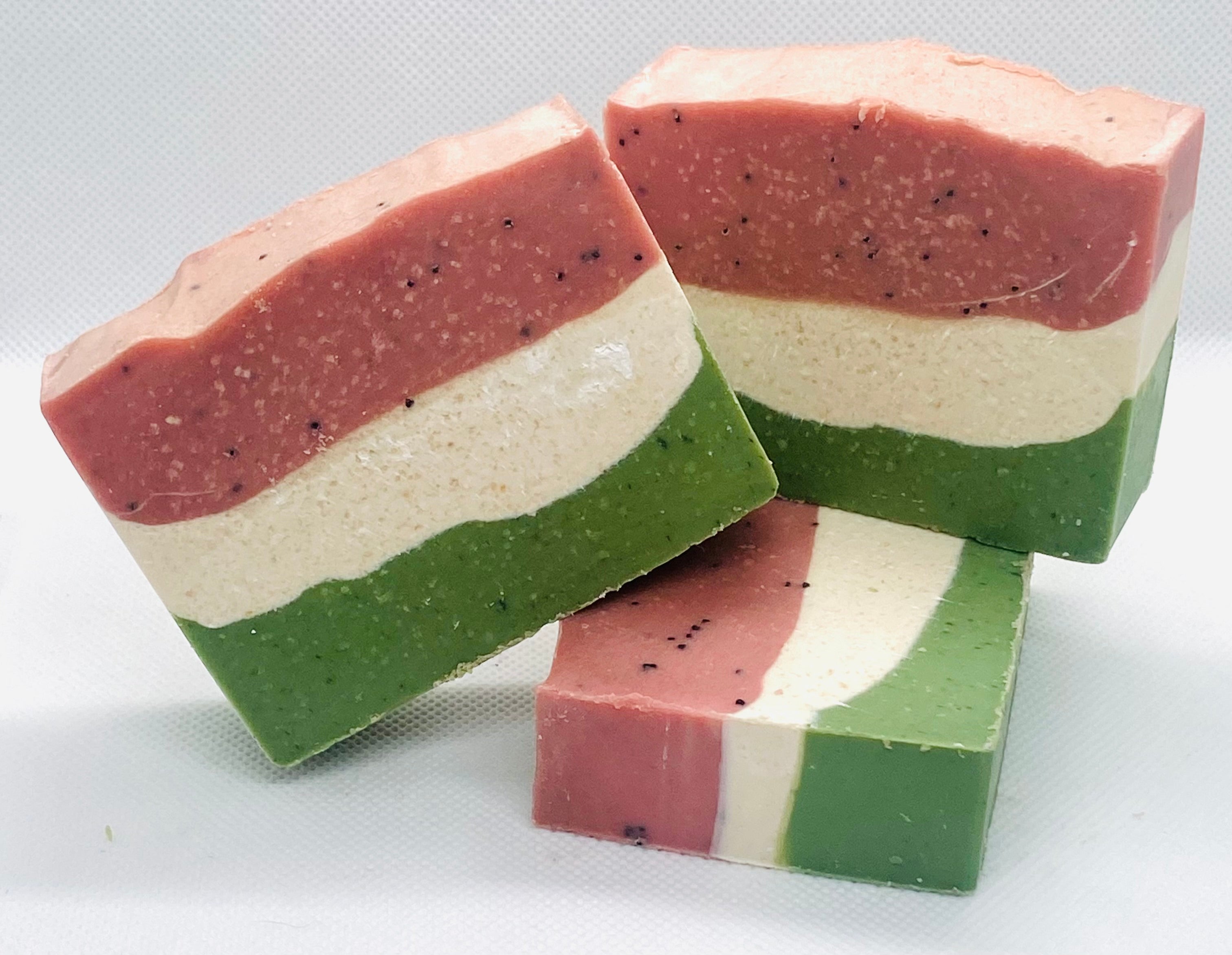 Strawberry Watermelon Goats Milk Soap