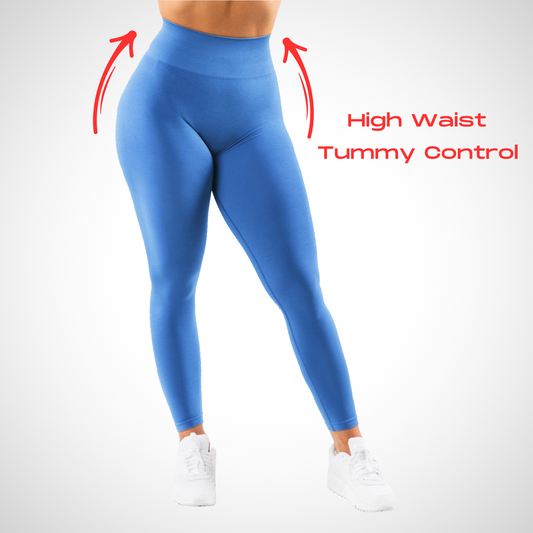 Women's Cutout Ripped Workout Leggings Scrunch Butt Lift Tummy Control Gym  Pants