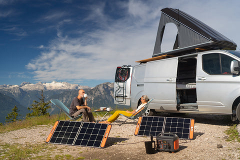 Solar-Powered Camping Accessories Boxio