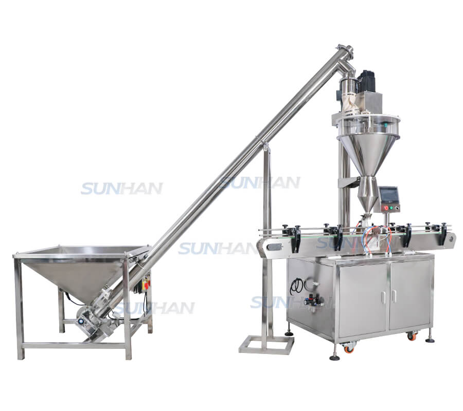 automatic auger powder filler