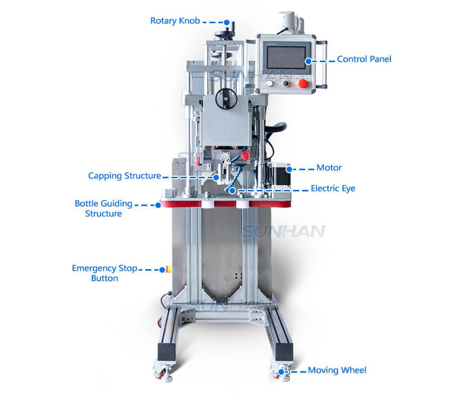 Machine Component of Automatic Bottle Capper